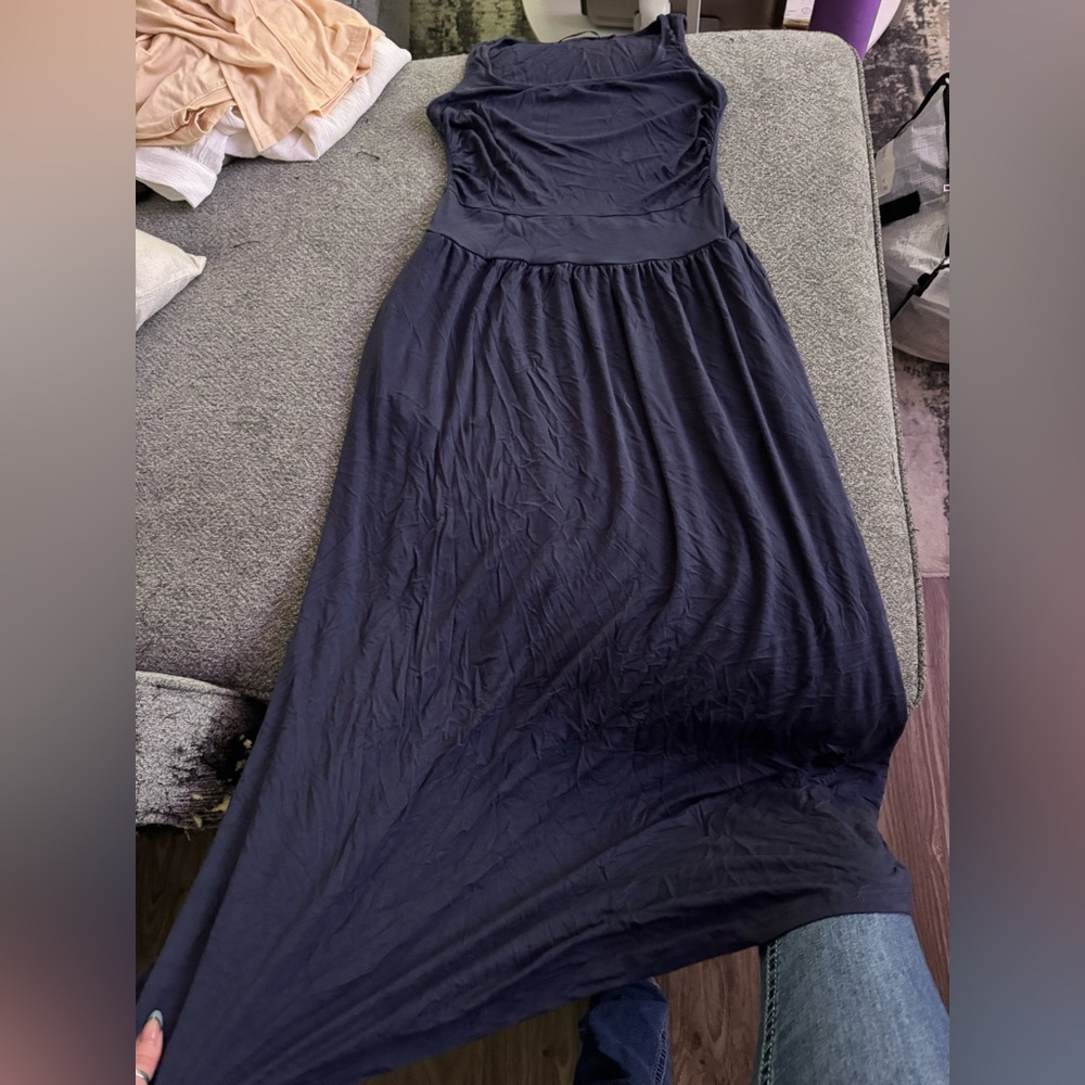 Elegant Navy Blue Dress